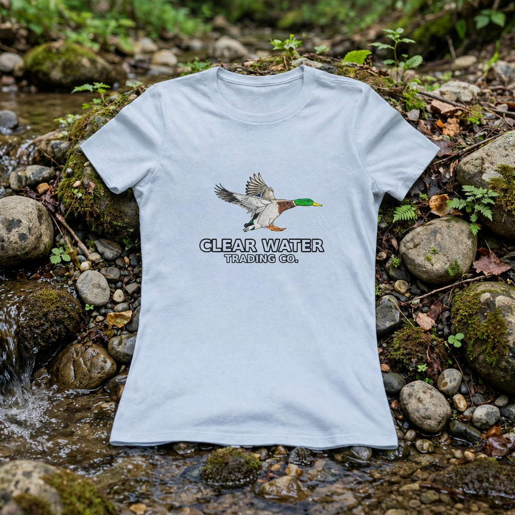 Women's Mallard Drake Duck Tee — Clear Water Trading Co.