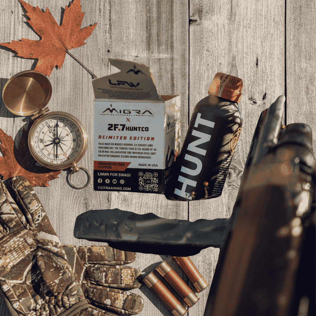 HUNT Spray Flat Lay