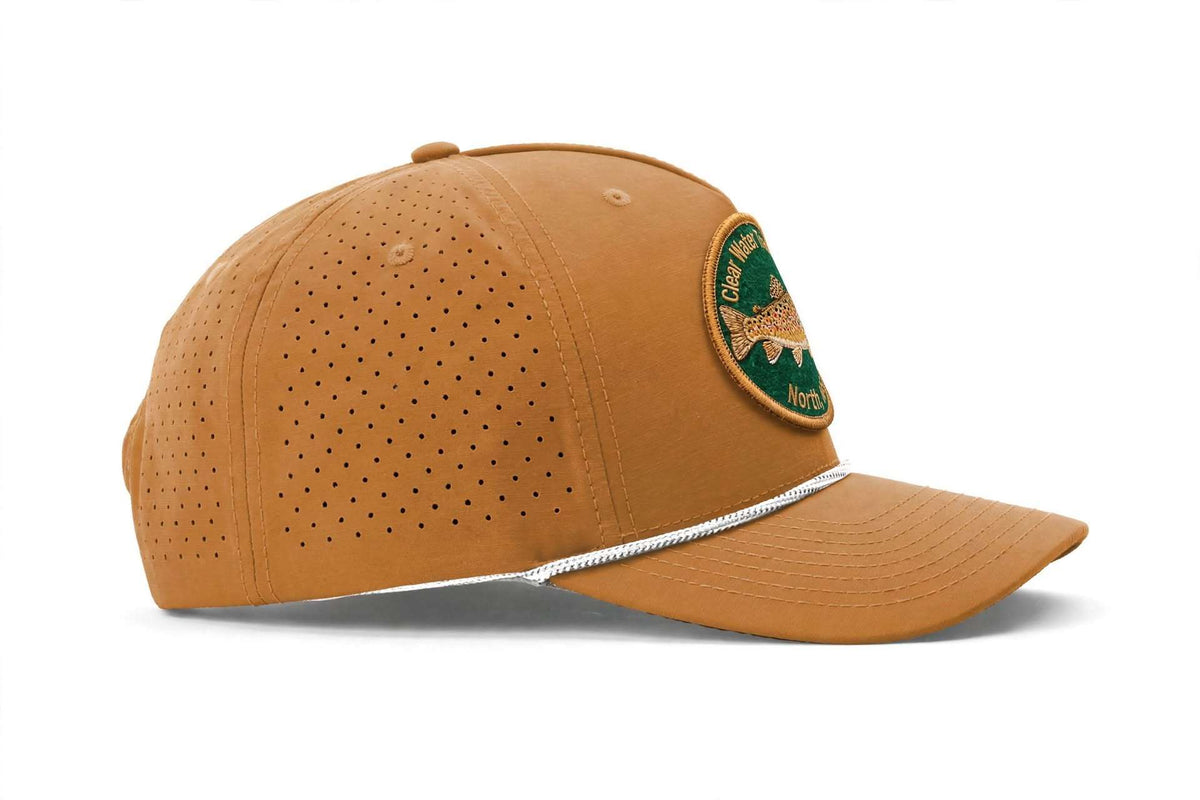 No. 18 - The North MS Brown - Elite Series - Performance Rope Style Trucker Hat
