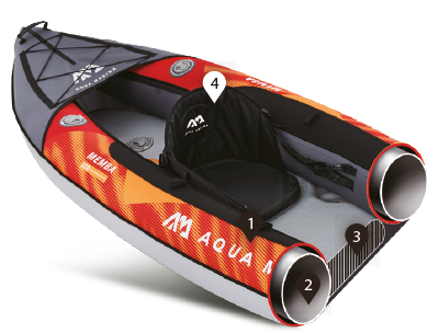 Clear Water Memba 10' 10" Inflatable Expedition Kayak