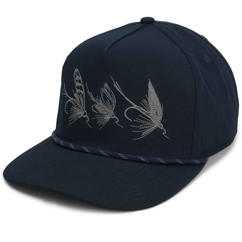 Tri-Fly Fishing Ridgeline Snap-Back 5-Panel Rope Cap