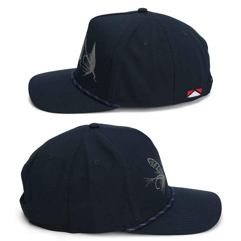 Tri-Fly Fishing Ridgeline Snap-Back 5-Panel Rope Cap