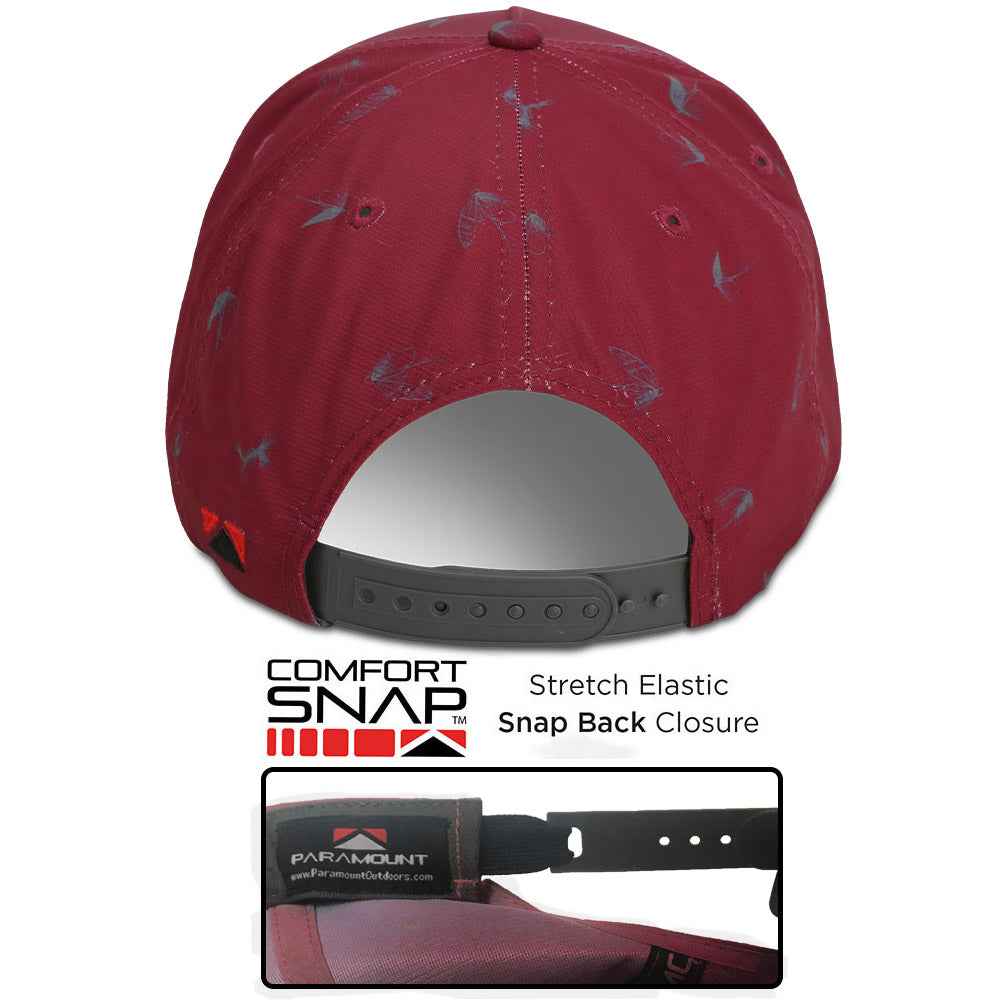 Dead Drift Fly Fishing Cap with Patch Rope and Exclusive Fly Pattern