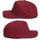 Dead Drift Fly Fishing Cap with Patch Rope and Exclusive Fly Pattern