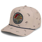 Dead Drift Fly Fishing Cap with Patch Rope and Exclusive Fly Pattern