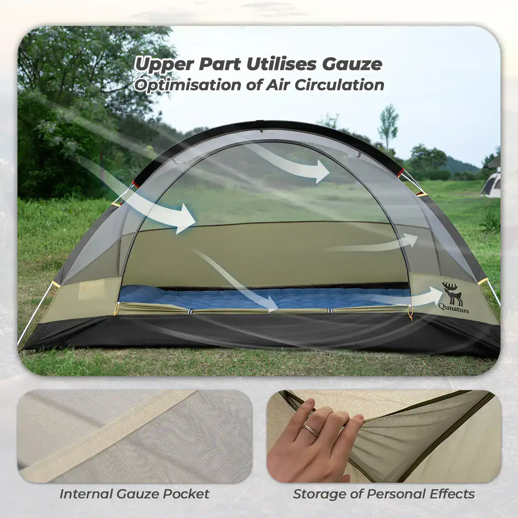 Clear Water 2-Person Backcountry Dome Camping Tent - Clear Water Trading Co.