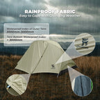 Clear Water 2-Person Backcountry Dome Camping Tent