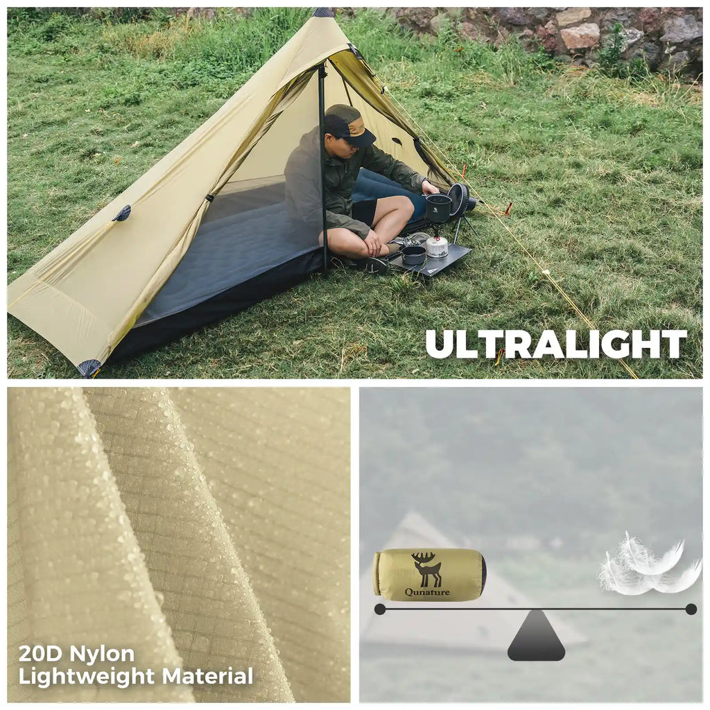 Clear Water - Ultralight, Easy Setup Trekker Tent