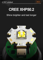 Clear Water Trading Co. — Ultra‑Bright USB‑Rechargeable Tactical Flashlight (Waterproof, Zoomable, High‑Lumen CREE LED)