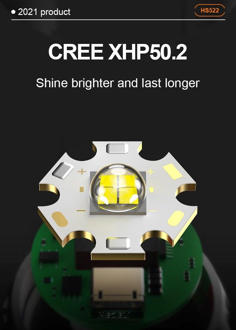 Clear Water Trading Co. — Ultra‑Bright USB‑Rechargeable Tactical Flashlight (Waterproof, Zoomable, High‑Lumen CREE LED)