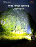 Clear Water Trading Co. — Ultra‑Bright USB‑Rechargeable Tactical Flashlight (Waterproof, Zoomable, High‑Lumen CREE LED)