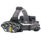Clear Water Trading Co. — Ultra‑Bright USB‑Rechargeable Waterproof Headlamp (6‑Mode Outdoor Torch)