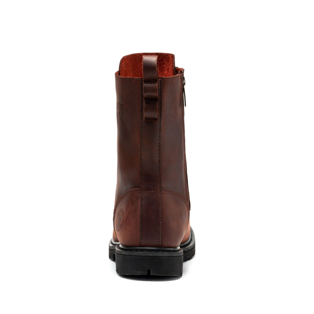Men's 8" Side-Zip Soft Toe Work Boots – ROCKROOSTER Mantua, Waterproof Leather