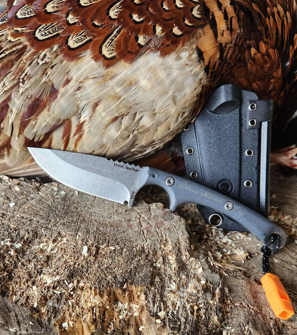 Scout Feather Adventure Survival Knife - Clear Water Trading Co.