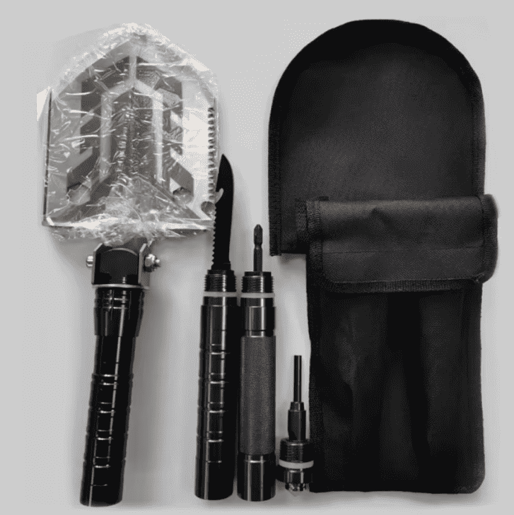 7-in-1 Folding Survival Shovel