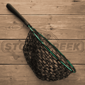 Fly Fishing Aluminum Teardrop Landing Net - Green